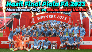 Hasil Manchester City vs Manchester United di Final Piala FA 2023